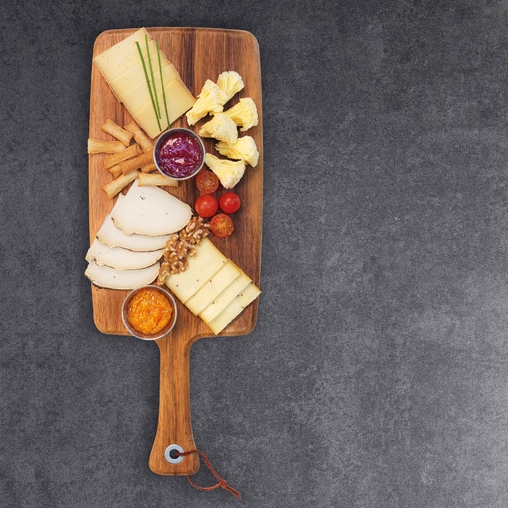 Planche acacias WOOD SERVING BOARD 518x203 - Pujadas - Henri Julien