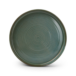 Assiette\u0020Plate\u0020Bord\u0020Droit\u0020GREEN\u0020MUNDUK\u0020\u00D8285xh35mm\u0020Porcelaine\u0020Vert