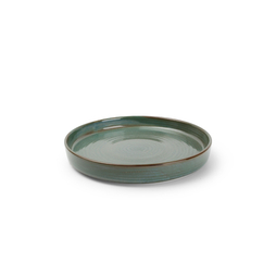 Assiette\u0020Plate\u0020Bord\u0020Droit\u0020GREEN\u0020MUNDUK\u0020\u00D8200xh28mm\u0020Porcelaine\u0020Vert