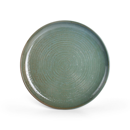 Assiette\u0020Plate\u0020GREEN\u0020MUNDUK\u0020\u00D8260mm\u0020Porcelaine\u0020Vert