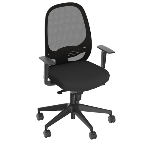 Fauteuil de bureau sur roues NOMAD Noir - Henri Julien