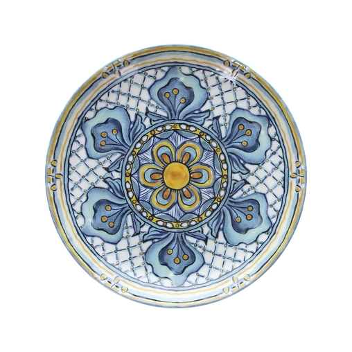 Assiette plate FACTORY Ø280mm Porcelaine Bleu - Henri Julien