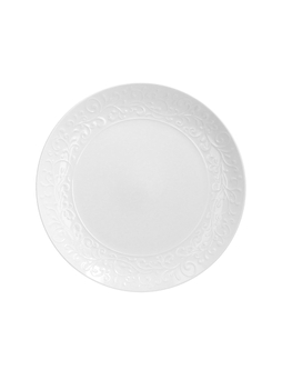 Assiette plate JASMIN Ø280mm Porcelaine Blanc
