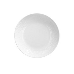 Assiette creuse coupe JASMIN Ø230xh40mm Porcelaine Blanc - Henri Julien