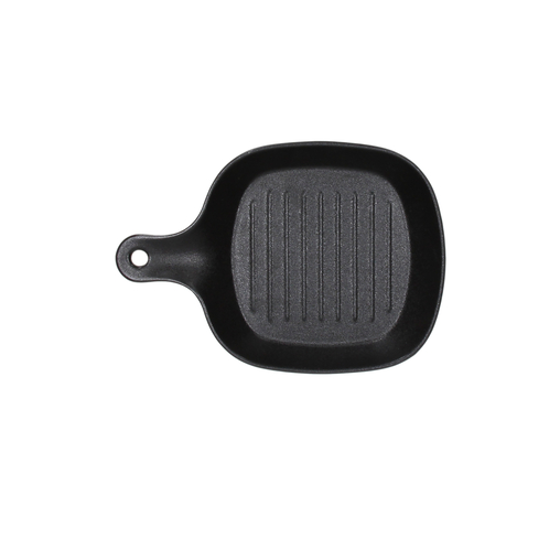 Poelon Grill MIGNON BLACK 160x160xh30mm - Avec Poignée - Henri Julien