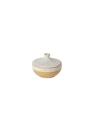 Tajine bowl + couvercle MARRAKESH 20cl Ø120xh88mm Sable Blanc 