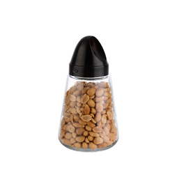 Distributeur de snacks 35cl Ø85xh155mm Verre et Inox Noir - APS - Henri Julien