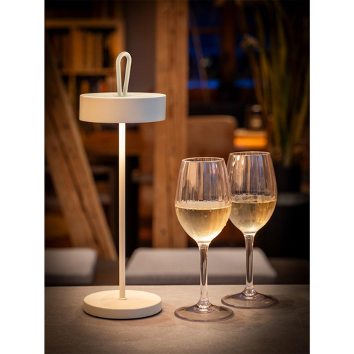 Lampe de table CLEO h30,5cm Blanc - APS - Henri Julien