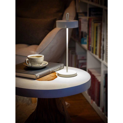 Lampe de table CLEO h30,5cm Blanc - APS - Henri Julien