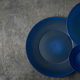 Assiette\u0020plate\u0020CLASSICO\u0020BLUE\u0020\u00D8305mm\u0020Bleu\u0020royal\u0020\u002D\u0020Fine2Dine