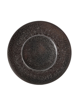 Assiette plate CLASSICO BLACK Ø305mm Noir métallique - Fine2Dine