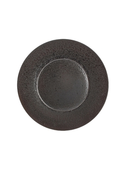 Assiette plate CLASSICO BLACK Ø275mm Noir métallique - Fine2Dine