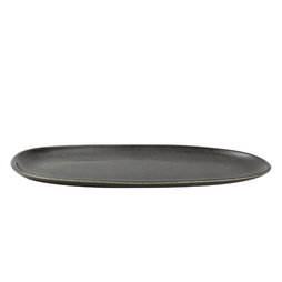 Assiette\u0020ovale\u0020CERES\u0020340x145mm\u0020Porcelaine\u0020Black\u0020\u002D\u0020Fine2Dine