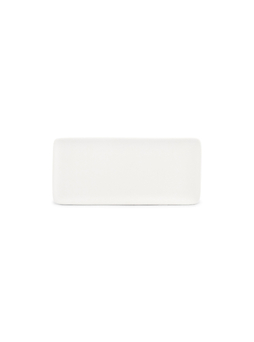 Assiette rectangulaire WHITE DUSK 220x100mm Blanc - Fine2Dine