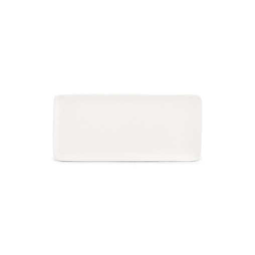 Assiette rectangulaire WHITE DUSK 220x100mm Blanc - Fine2Dine - Henri Julien