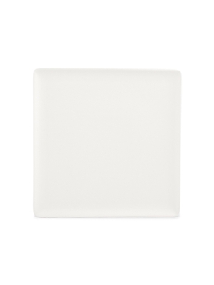 Assiette carrée WHITE DUSK 260x260mm Blanc - Fine2Dine