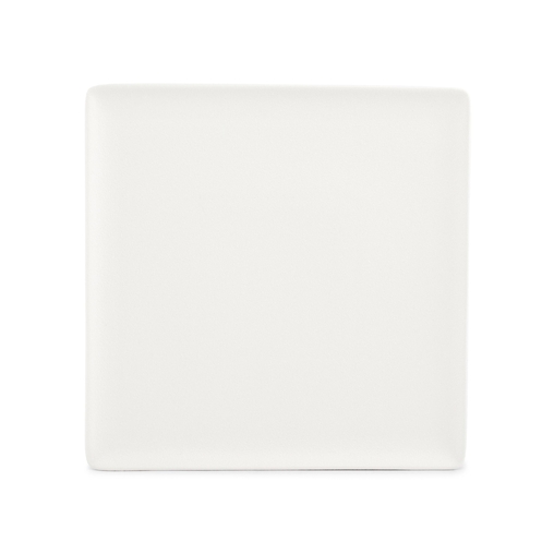 Assiette carrée WHITE DUSK 260x260mm Blanc - Fine2Dine - Henri Julien