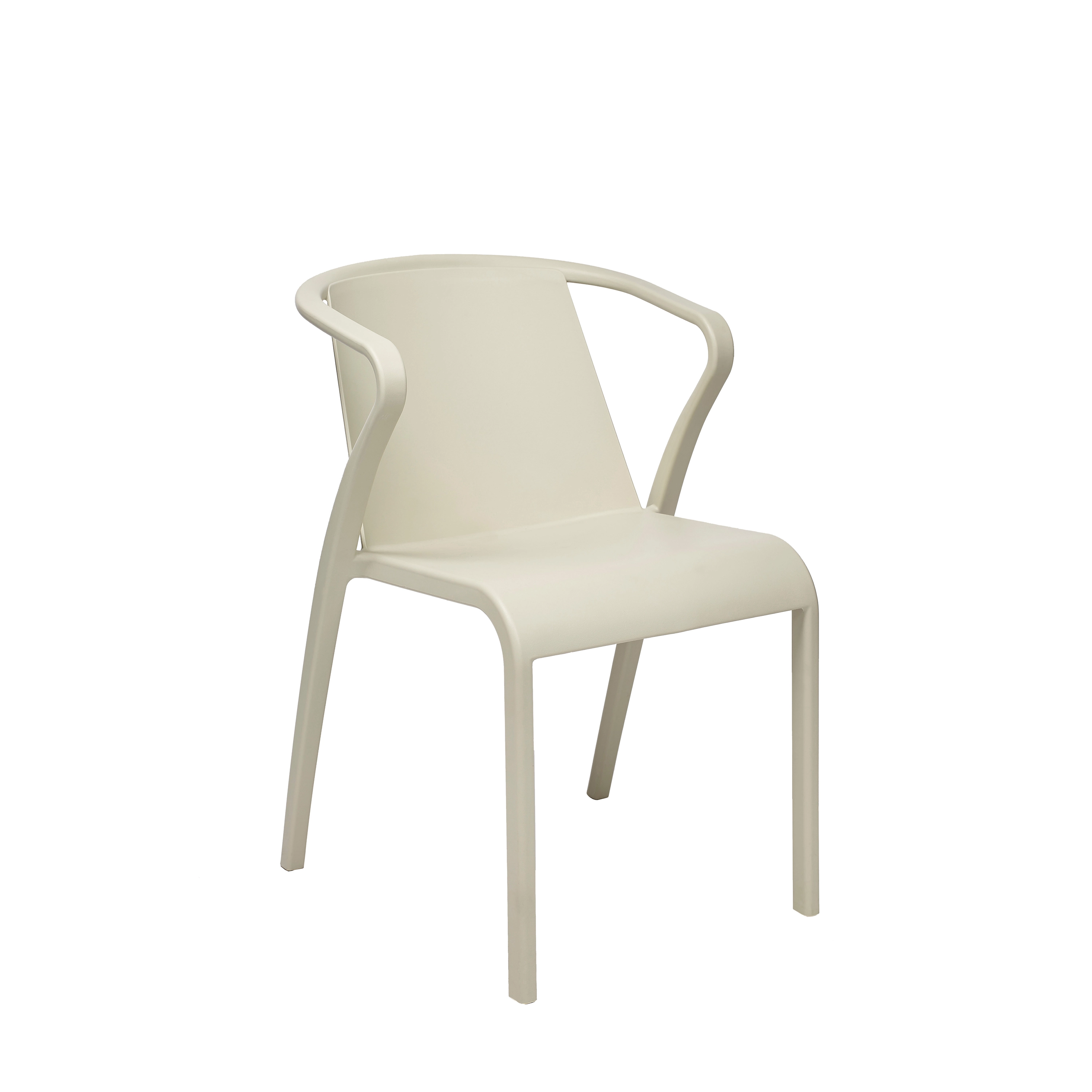 Fauteuil FADO Polypropylène 52x56xh76cm Sand - Ezpeleta - Henri Julien