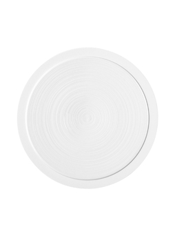 Assiette Plate BAHIA PIERRE DE LUNE Ø290mm Grès Blanc - Degrenne