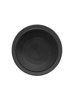 Assiette Plate BAHIA ONYX Ø260mm Grès Noir - Degrenne