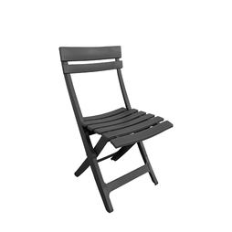 Chaise pliante SQUARE Anthracite - Grosfillex - Henri Julien