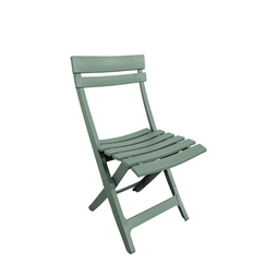 Chaise pliante SQUARE Vert tendre - Grosfillex - Henri Julien