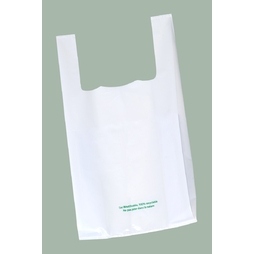 500 Sacs Bretelles Blanc 100% recyclable - Henri Julien