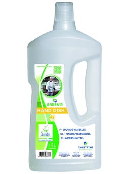 Liquide vaisselle Ecolabel Green'R Hand Dish