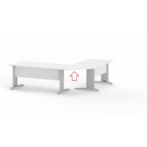 Angle 90 pour Bureau Sigma Blanc - Henri Julien