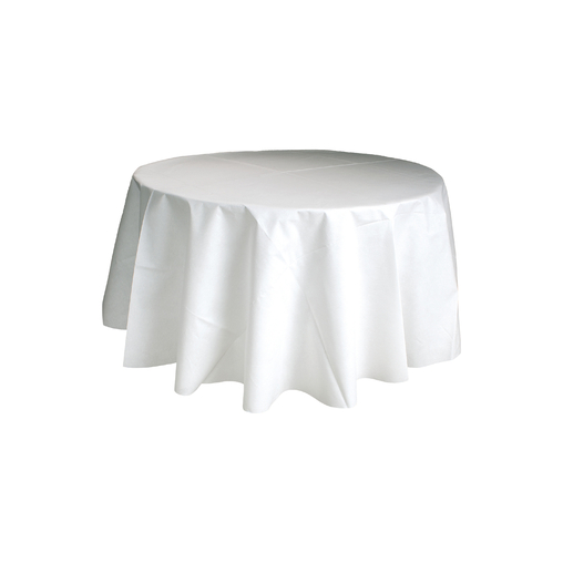 Nappe ronde SOFT Ø240cm Blanc - Henri Julien