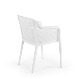 Fauteuil\u0020ANTIBES\u0020Polypropyl\u00E8ne\u002056x60x81cm\u0020Blanc