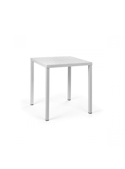 Table CUBE Blanc 70x70