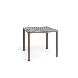 Table CUBE Tourterelle 80x80 - Henri Julien