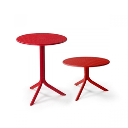 Table CLIP Ø60cm Rouge Piment - Henri Julien