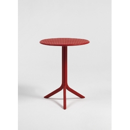 Table CLIP Ø60cm Rouge Piment - Henri Julien