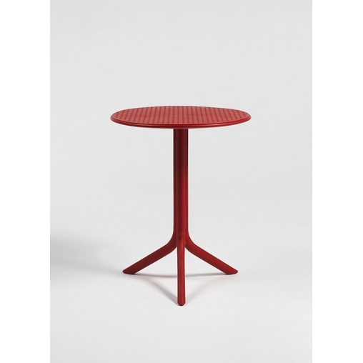 Table CLIP Ø60cm Rouge Piment - Henri Julien