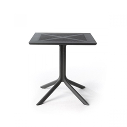 Table CLIP 70x70 Anthracite - Henri Julien