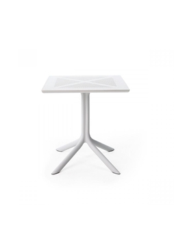 Table CLIP 70x70 Blanc