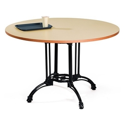 Table Ronde Pied central Bologna Ø120cm ép.2,5 - Henri Julien