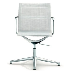 Fauteuil\u0020de\u0020Bureau\u0020\u002F\u0020Conf\u00E9rence\u0020Ray\u0020sur\u0020patins\u0020Blanc