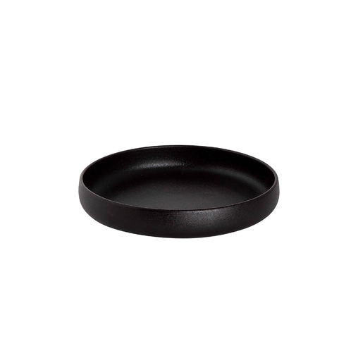 Assiette creuse ALL BLACK Ø210xh38mm Porcelaine Noir - Henri Julien