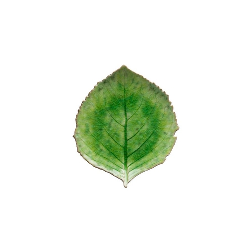 Assiette Feuille COSTA vert frais 218mm - Henri Julien