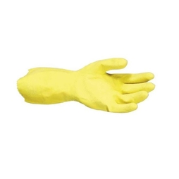 Paire de Gants Ménage Latex Jaune Taille L - Henri Julien