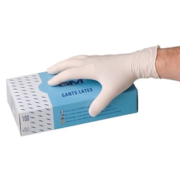 100 Gants Latex Taille S - Henri Julien