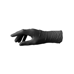 100 Gants Nitrile Noir Taille M - Henri Julien