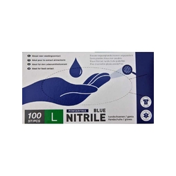 Paire de Gants Nitrile Bleu Taille L - Henri Julien