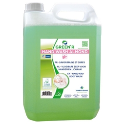 Bidon 5L Savon mains et corps GREEN'R HAND WASH ALMOND - Henri Julien