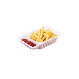 100 Barquettes frites + sauce - 500g - Henri Julien