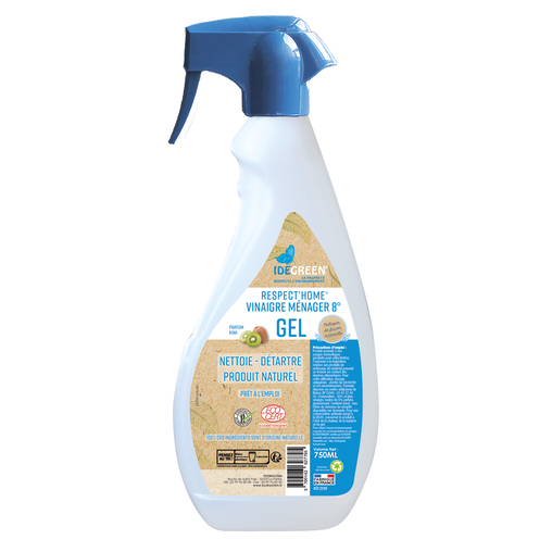 Spray de 750ml Vinaigre Ménager 8° IDEGREEN - Henri Julien