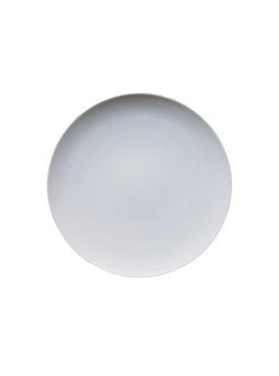 Assiette plate CONCORDE uni Ø245mm Porcelaine Blanc